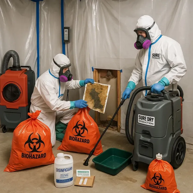 Contaminated Water Handling Protocols process in Tecumseh, MI