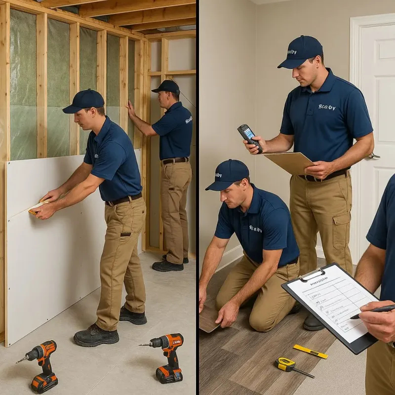 Repairs and Reconstruction process in Tecumseh, MI