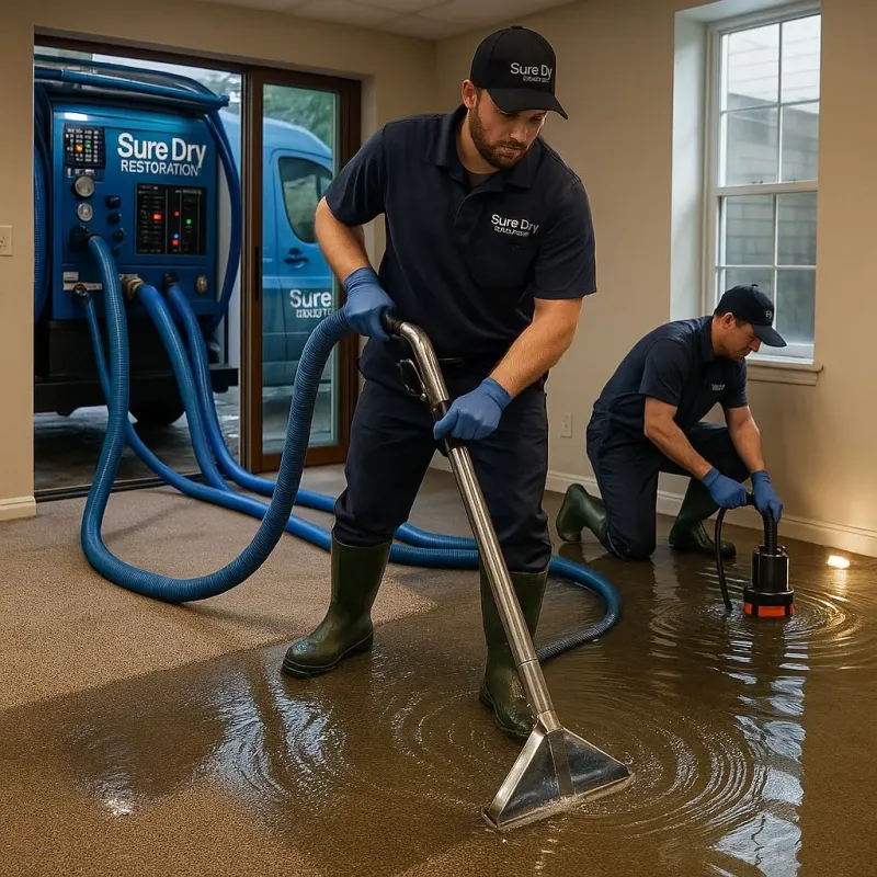 Water Extraction and Removal process in Tecumseh, MI